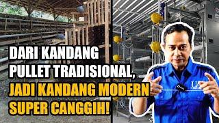 DARI KANDANG PULET TRADISIONAL JADI KANDANG MODERN SUPER CANGGIH!