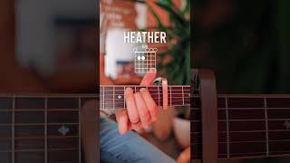 Heather Conan Gray Guitar Tutorial // Heather Guitar Lesson