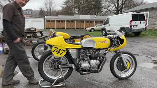 Nova Motorcycles Brian's 500cc Racing Triumph's