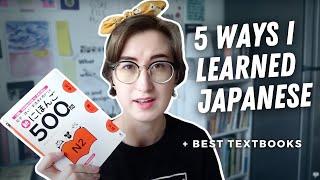 How I learned Japanese - with textbook recommendations!