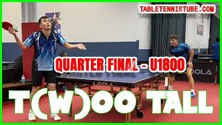 Amir Ata [1567] vs Remus [1057] | Quarter Final | CCTTA Top 8 (U1800) #tabletennis #pingpong #tt