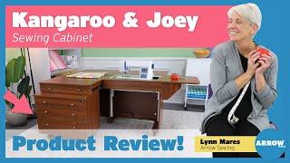 Sewing Made Easy with Kangaroo & Joey Sewing Cabinet | Product Review