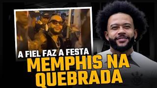 MEMPHIS NA QUEBRADA | GRINGO COLA NO ABC E FAZ A FESTA COM A FIEL #memphis #corinthians