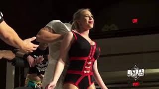 Penelope Ford Jordynne Grace Maria Manic v  Pull It Club   Beyond Wrestling Intergende