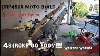 CRF450R Weekend Worrier BUILD!! 2009-2012 Chassis Mods