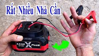 phát hiện mới cực rẻ nhưng rất nhiều nhà đang cần, cách đề máy phát điện khi bình acqui hỏng