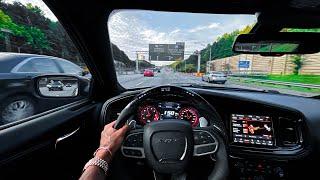 CUTTING UP IN 1200HP HELLCAT REDEYE POV