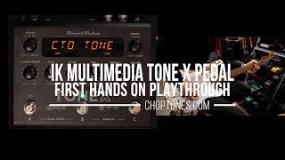 IK Multimedia Tone X Pedal | First Hands On Playthrough Demo