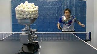 What's happened by table tennis machines