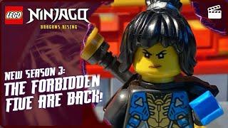 Season 3 Story Trailer Recreation!!!! Ninjago Dragons Rising!