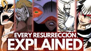 Every NON-ESPADA RESURRECCIÓN in Bleach, EXPLAINED (Manga Only)
