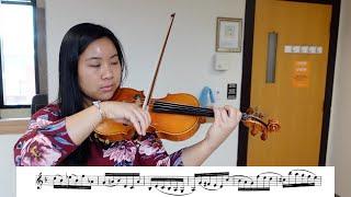 Practice with Me! Bach Presto (from violin sonata no. 1 in G minor, mvt. 4)