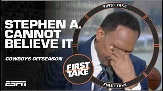Stephen A. COULDN’T HIDE HIS DISMAY for THIS Dallas Cowboys take  | First Take