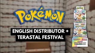 Pokémon Card Shop Update: English Distributor + Huge Terastal Festival News!