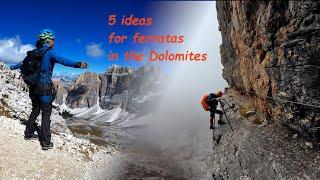 5 ideas for enthusiasts of ferratas in the Dolomites