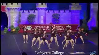 UDA COLLEGE 2023 - Lafayette College - Pom SEMIFINALS