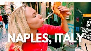 WHAT TO EAT IN NAPLES, ITALY - BEST STREET FOOD in Naples, Neapolitan Pizza I Italian Street Food