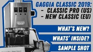 Gaggia Classic Pro/Classic 2019. What's Changed & What's Inside? US/EU model compared to the old one