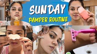 Sunday Pamper Routine| Anithasampath Vlogs