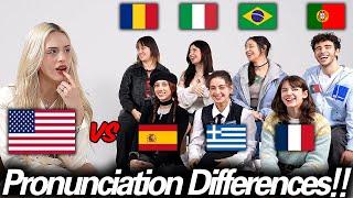 American Was Shocked by Word differences Between Greek &  Romance Languages!!