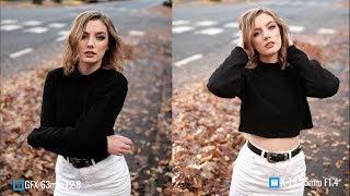 Fujifilm GFX 50r vs X-T3 Portraits w/ @kyleighglover