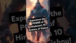 Experience the POWER of Hinduism's 10 Avatars of Vishnu! #vishnuavatar #shorts