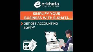 The easy way to manage your accounts with e-khata!!