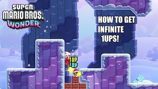 HOW TO GET INFINITE LIVES IN SUPER MARIO BROS WONDER!