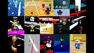 Undertale Boss Battles: 4.0 Update Log Showcase