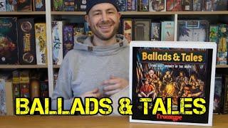 Ballads & Tales - Spielübersicht - Hero Quest adieu | Preview | Boardgame Digger