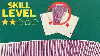 This is a PRO card trick, but it's EASY  (tutorial)