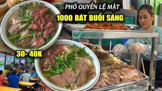 Phở bò gia truyền ngon nhất Hà Nội bán 1000 bát buổi sáng nhất định phải thử #phobo