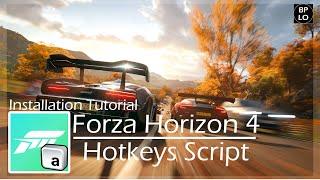 Tutorial on how to Download, Run and Showcase of Forza Horizon 4 Hotkeys Script v4
