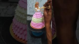 doll cake decorating ideas #shortsfeed #trending #video #cakedesign #dessert #viralvideo #views