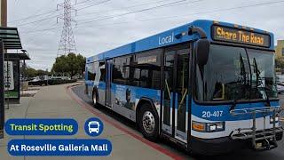 Short Transit Action at Roseville Westfield Galleria (Part One)