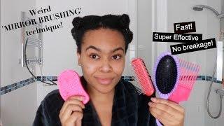 The Weird Way I Brush My Hair | Super Effective NO BREAKAGE