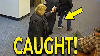 Wisconsin Judge Busted: New Footage Shows Judge Aiding ICE Escape!