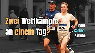 Formtest und neue Carbon-Schuhe ️ | double race vlog