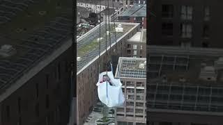 ️Dangerous idiots at work️ #cranes #Idiots #contentcreator