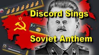 Discord sings the Soviet Anthem