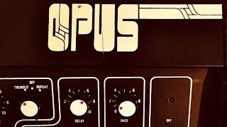 Opus (by Rmif)- Soviet polyphonic analog synthesizer / Синтезатор Опус (Рмиф) - редкая модель