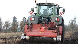 Fendt 936 Vario Working Hard Stump Grinding w/ AHWI RF1000 Mulcher | DK Agriculture