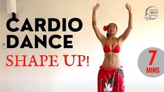  STEP BY STEP Tahitian Dance Workout for Beginners Tutorial  | Cardio Fitness