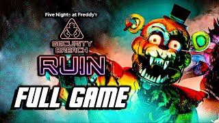 FNAF Security Breach Ruin - Full Game Gameplay Playthrough (DLC)