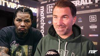 EDDIE HEARN REVEALS POTENTIAL RIFT BETWEEN GERVONTA DAVIS & PBC OVER LAMONT ROACH FIGHT, DE LA HOYA