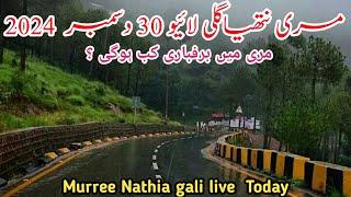 murree live today | Nathia gali today | #murree #snowfall update | mall road murree #2024