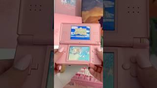 let’s play animal crossing wild world on my pink nintendo ds 