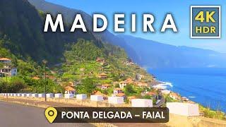 [4K HDR] Driving in Madeira, Portugal  - 'Hawaii of Europe' | Scenic North Coast Road Trip