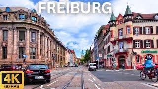 Freiburg 2024: A Stunning 4K Driving Tour in Germany's Vibrant Streets 