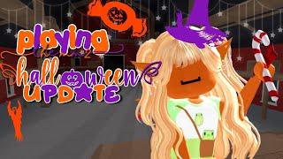 PLAYING THE MM2 *HALLOWEEN* UPDATE!! 